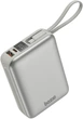 Powerbank Bazic by Energea Fusion Mini 20000 mAh 20W Silver (FUS-MINI20K-PEB) - obraz 1