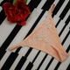 Трусы стринги женские Bettycana цветочные S персиковые (508П) - изображение 2