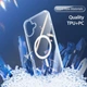 Чехол для Apple iPhone 16 Dux Ducis Clin Mag Series Clear Case with MagSafe Прозрачный - изображение 7