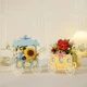 Конструктор Pantasy Original - Flower Cart Корзина с розами (15027) (7745) - изображение 3