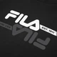 Футболка хлопковая длинная мужская Fila FAM1126-80010 S Черная с принтом (4067777248161) - изображение 7