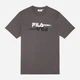 Футболка хлопковая длинная мужская Fila FAM1126-80015 M Темно-серая с принтом (4067777248239) - изображение 5