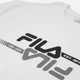 Футболка хлопковая длинная мужская Fila FAM1126-10001 2XL Белая с принтом (4067777248147) - изображение 7