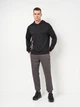 Худи мужское Fila FAM1123-80010 XL Черное (4067777246228) - изображение 3