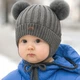 Шапка для малышей tutu 07635 48-52 Серая - изображение 2