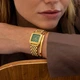 Жіночий Годинник Burker Watches Macy Зелено-золотий - изображение 4