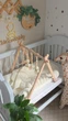 Напольный мобиль BABY GYM с игрушками, стойка Монтессори, тренажер для младенцев, Утята - изображение 5