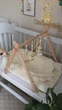 Напольный мобиль BABY GYM с игрушками, стойка Монтессори, тренажер для младенцев, Утята - изображение 7