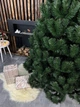 Искусственная елка Сказка высотой 2.3 м из ПВХ роскошная пышная новогодняя елка с густыми ветвями и складной пластиковой подставкой Зеленый - изображение 2