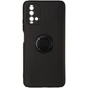 Чехол Fiji Holder Ring для Xiaomi Redmi 9T бампер накладка с подставкой Black - изображение 1