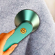 Беспроводная машинка для удаления катышек Lemex Lint Trimmer с зарядкой от Usb Зеленый - изображение 4