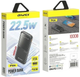 Powerbank Awei P10K 10000mAh 22.5W USB-C/USB-A Black (6954284008518) - obraz 2