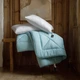 Одеяло антиаллергенное MirSon Eco Light Blue №1631 220x240 см EcoSilk супер теплое (2200002647632) - изображение 4