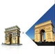 Детский конструктор Wange Архитектура Триумфальная арка Парижа, Triumphal Arch 1391 деталь (5223) - изображение 7