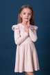 Сукня для дівчинки Mevis 5642-01 рожевий 110 - изображение 3