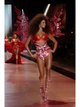 Атласный комплект белья Victoria's Secret бюст-балконет и трусики тонг с помпонами 1159864487 (Красный S) - изображение 11