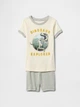 Дитяча піжама Dino Explorer GAP футболка та шорти 1159846072 (Різні кольори 3) на зріст 100 см - зображення 1