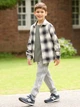 Подростковые теплые спортивные штаны для мальчика Uniqlo 466766344 140 см Серые (1159835286) - изображение 5