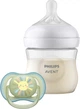 Набор для новорожденных Philips AVENT Бутылочка + Пустышка (SCD837/10) - изображение 1