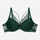 Бюстгальтер Push-up з кісточками мереживний Esotiq Onika 44220-67X 80B Зелений (5903972666678) - зображення 7