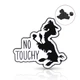 Значок (пин) BROCHE брошь бижутерия Животные Лама No Touchy BRGV115127 - изображение 1