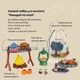 Игровой набор для кемпинга OTAMANKO Мандруй та готуй (5320260) - изображение 2