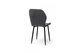 Кухонний стілець Мікс Меблі Leon велюр Сірий кварц/Чорний Мікс Меблі 855230-01 855230 - изображение 5
