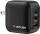 Мережевий зарядний пристрій Verbatim Mini GaN 70W Grey (23942322290) - зображення 1