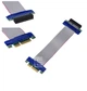 Райзер Ewell Riser Card PCI-E 4X to 4X , шлейф 35 см (EW175) - изображение 2