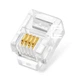 Конектор Ewell RJ-11 (6P4C) 50 шт. (EW231) - зображення 1