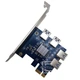 Хаб для райзерів Ewell PCI-E 1x to 4 Port Hub USB 3.0 Riser Card (EW075) - зображення 3