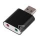 Звуковая карта Ewell USB CZH-H077 7.1 Channel, black (EW109) - изображение 3