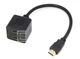 Видео сплиттер Ewell Splitter HDMI на 2 монитора, 3D, FullHD (EW173) - изображение 1