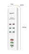 Сетевой фильтр-удлинитель DYXON US-D01 85W 6xUSB-C (PD) + 3xUSB-A QC3.0 FAST CHARGER 2M White - изображение 4