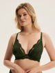 Biustonosz damski z fiszbinami Esotiq Kavi 43634-78X 70F Ziełony (5903972645345) - obraz 1