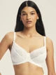 Бюстгальтер для годування Esotiq Caris 43657-00X 85E Білий (5903972639016) - зображення 1