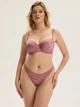 Трусики бразиліана жіночі Esotiq Charm 43985-39X L Рожеві (5903972671887) - зображення 3