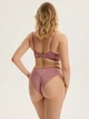 Трусики бразиліана жіночі Esotiq Charm 43985-39X XL Рожеві (5903972671894) - зображення 4