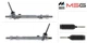 Рулевая рейка без ГУР Nissan Rogue 13-20, Nissan X-Trail T32 14-21 MSG NI110 (48010-4BA0A, 48001-4BA0A, 480014BA0A) - изображение 1