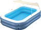 Nadmuchiwany basen Bestway Family z daszkiem 254 x 178 x 140 cm (6941607352199) (955555910716024) - Outlet - obraz 1