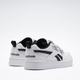 Sneakersy chłopięce na rzepy Reebok Royal Prime 2 100039111 32 Białe z Czarnym (4064046210560) (955555906501372) - Outlet - obraz 3