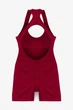 Фитнес комбинезон однотонный женский 6655-1 L Бордовый shop (2000990897732) - изображение 3