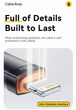 Кабель пружинный телескопический Essager PD29W 3A Type-C to Lightning для iPhone Apple Fast Charging Data Cable Apple ( длина 120 cм ) - изображение 3