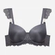 Бюстгальтер Push-up з кісточками Esotiq Ofiel 44215-90X 75D Сірий (5903972665794) - зображення 7