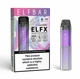 Многоразовая Pod-система Elf Bar ELFX 30 Вт Purple 0,8 Ом 1000 мАч под 11,5 см алюминиевый сплав - изображение 6
