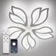 Люстра светодиодная потолочная LUMINARIA ASTRA 80W 5F 620x70 WHITE / LED светильник (с пультом) - изображение 1