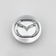 Колпачки (заглушки) в литые диски MAZDA (Мазда) 56 мм Длинные ножки Cеребристые (BBM2 37 190) CountryMan - изображение 4