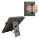 Обложка чехол с подставкой и ремешком для руки kwmobile Bookstyle Stand Handstrap Nubuk для PocketBook 1042 InkPad Eo Navigation Compass - изображение 4