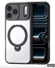 Чехол для iPhone 17 Pro Dux Ducis Aimo Mag with Folding Stand c Magsafe и подставкой Black - изображение 1