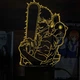 Світильник-нічник Bioworld Chainsaw Man USB Різнокольоровий (28009) - изображение 3